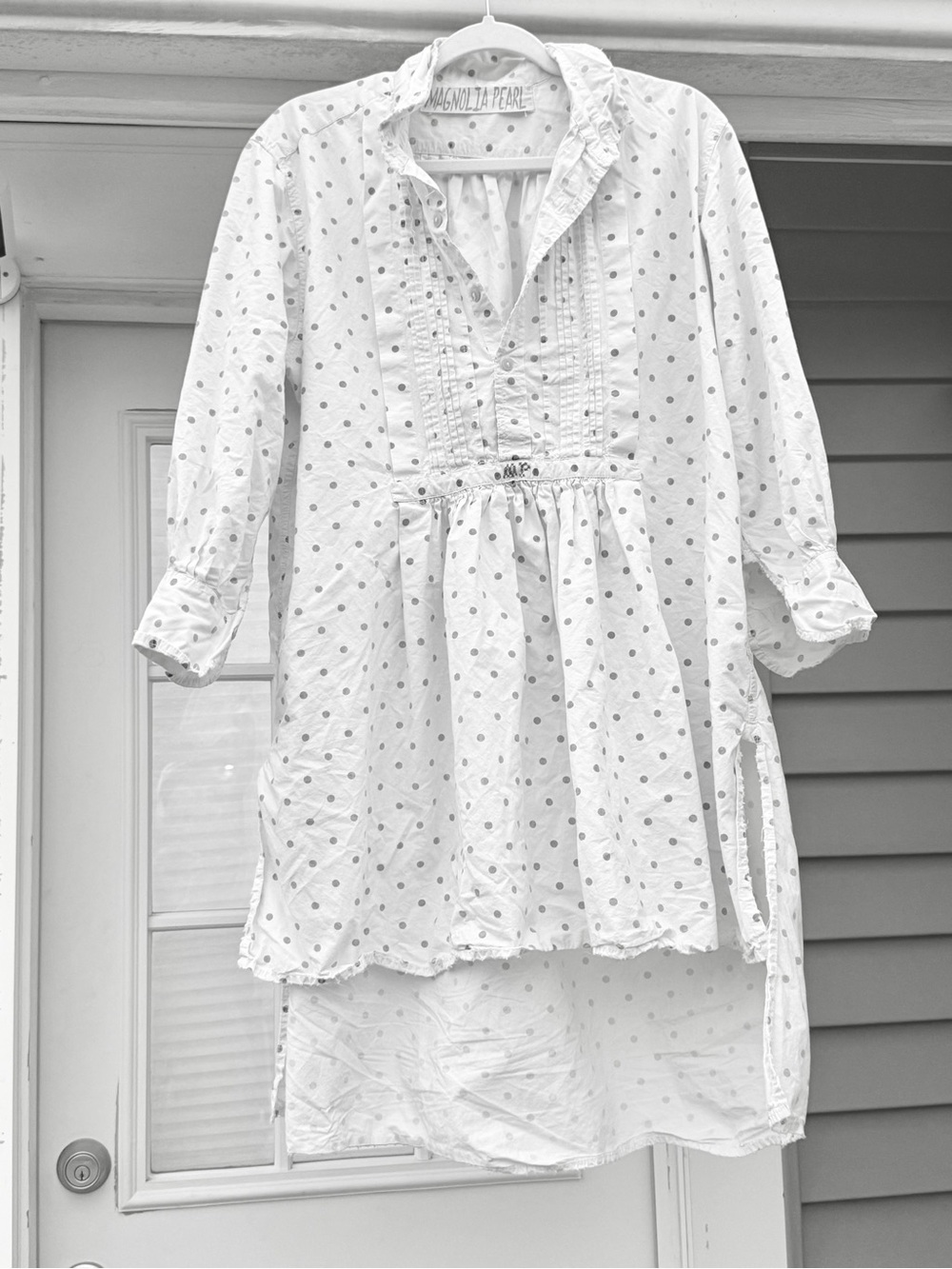 Magnolia Pearl High Low Polka Dot Tunic